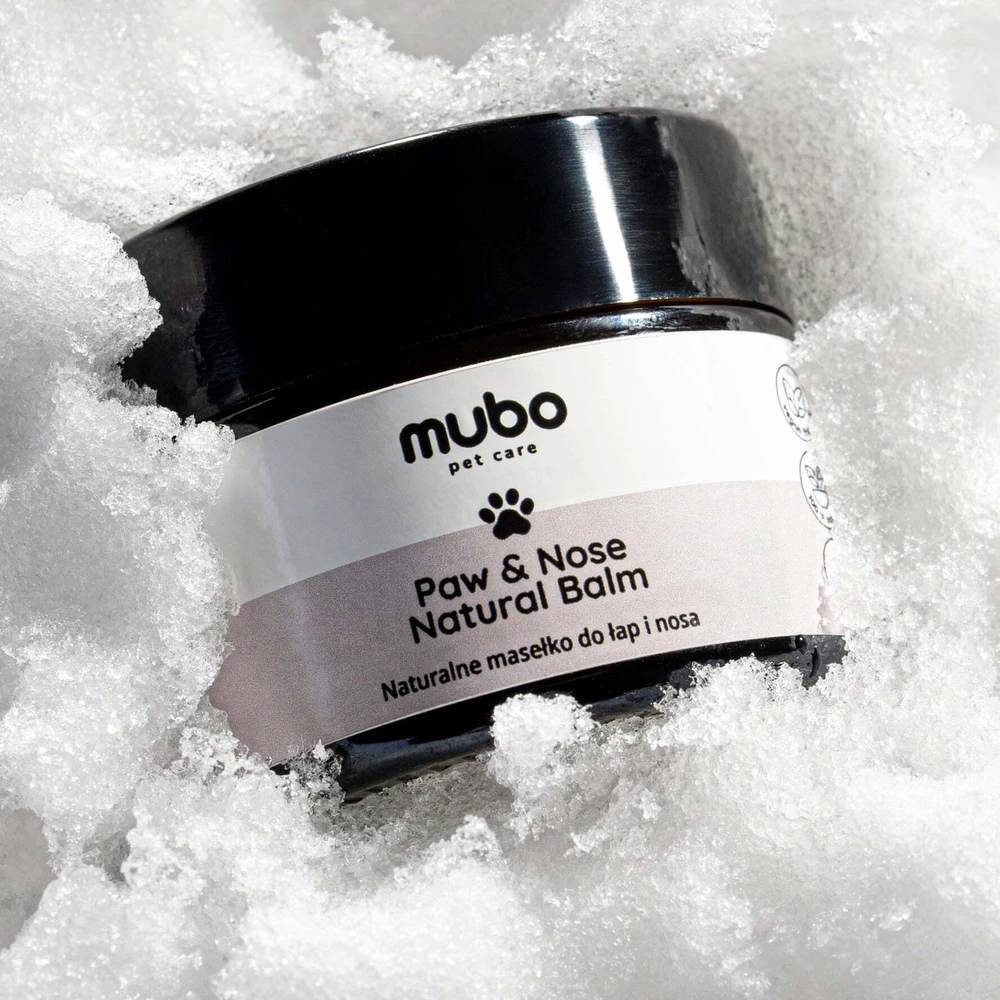Mubo Paw & Nose Natural Balm 50g – Maitinantis sviesto mišinys, ramina ir apsaugo odą