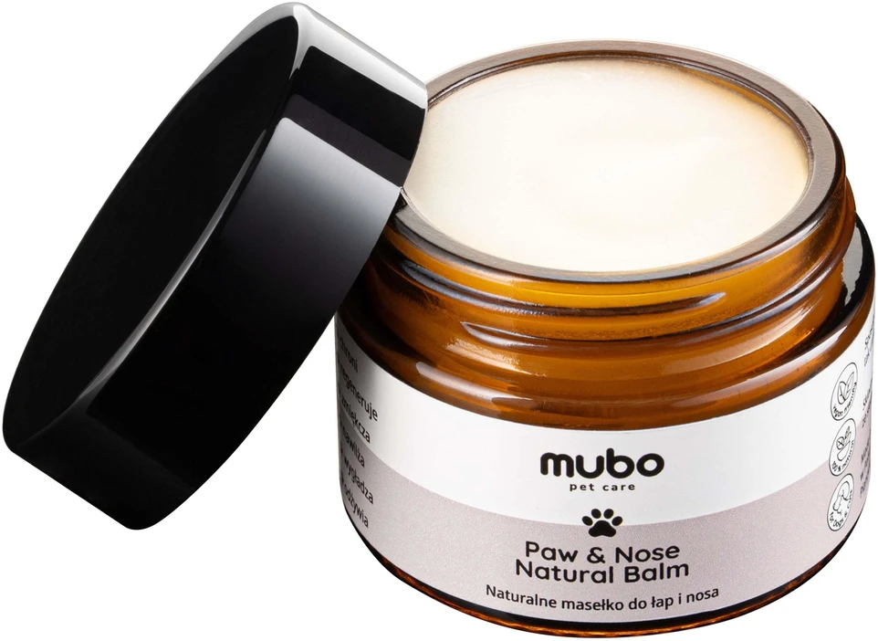 Mubo Paw & Nose Natural Balm 50g – Maitinantis sviesto mišinys, ramina ir apsaugo odą