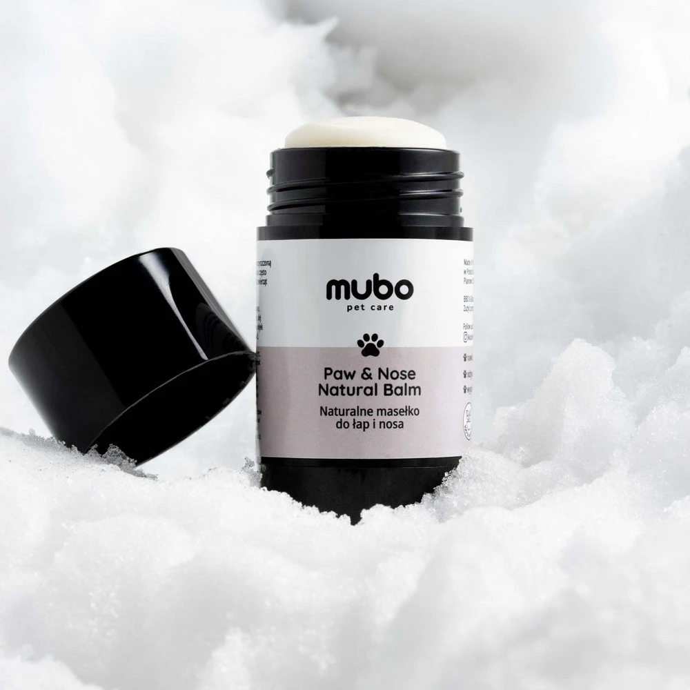 Mubo Paw & Nose Natural Balm Stick 25g – Maitinanti sviesto formulė, patogus naudojimas