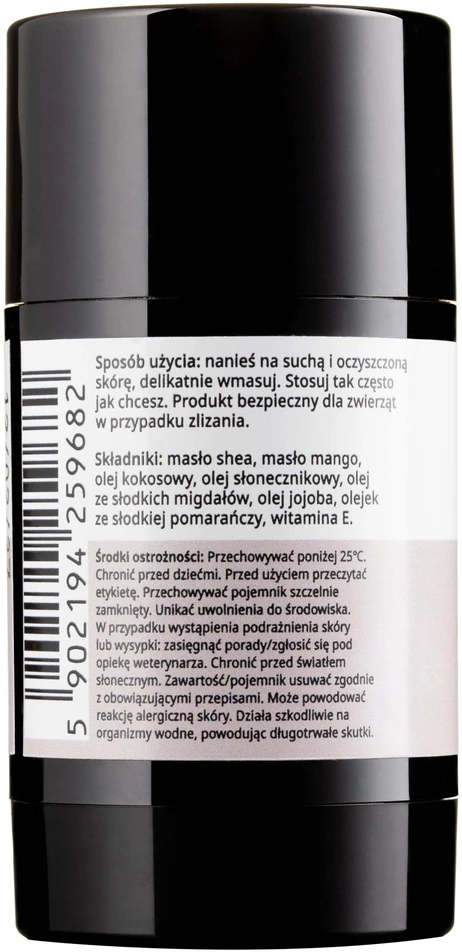 Mubo Paw & Nose Natural Balm Stick 25g – Maitinanti sviesto formulė, patogus naudojimas