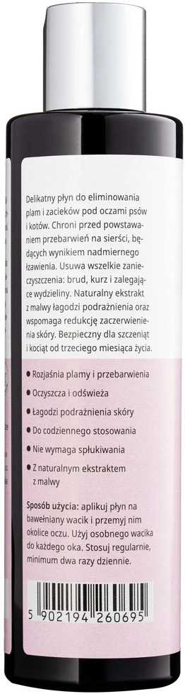 Mubo Perfect Eyes Ašarojimo dėmių valiklis 250ml – Švelnus skystas tirpalas dėmėms ir spalvos pakitimams šalinti