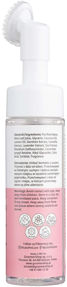 Mubo putų putos be skalavimo – arbūzų kvapo, 200 ml. Greito plovimo formulė
