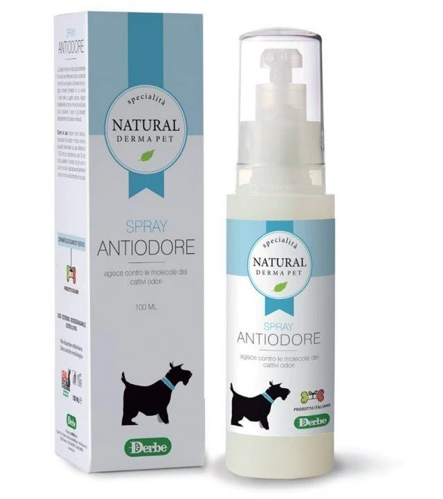 Natural Derma Pet Deodorantinis purškiklis su gaiviu kvapu plaukams ir audiniams