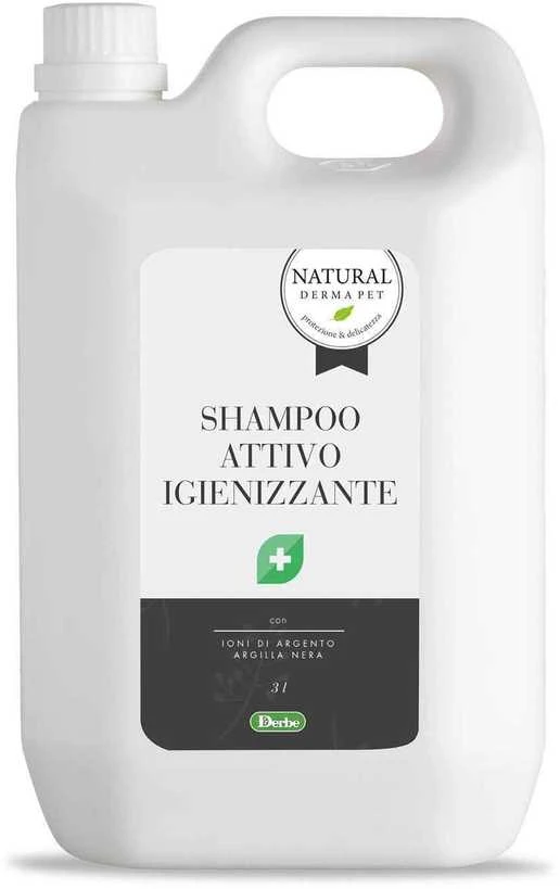 Natural Derma Pet Natural Derma Dog Šampūnas su sidabro jonais ir juoduoju moliu