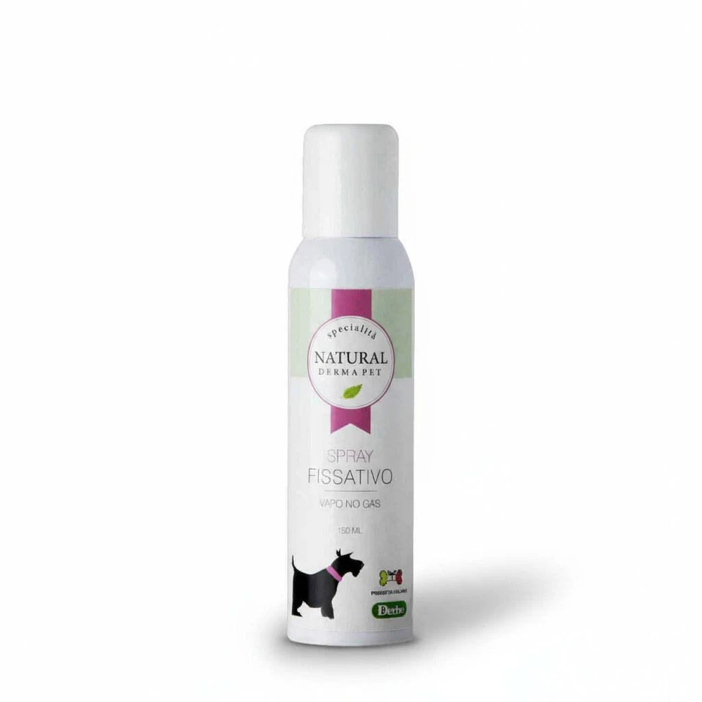 Natural Derma Pet Fixuojantis purškiklis ilgalaikiam fiksavimui ir blizgesiui