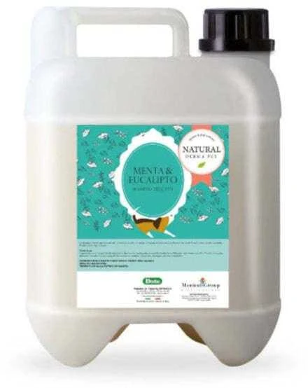 Natural Derma Pet Natural Derma Šampūnas šunims su mėtomis ir eukaliptu Gaivus ir švelnus valymas