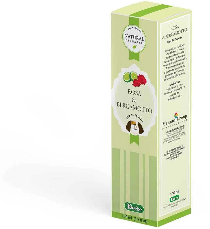 Natural Derma Pet Rožių ir bergamotės kvepalai ilgai išliekančiam gaivumui