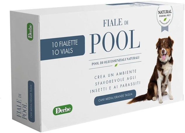 Natural Derma Pet Natural Derma Antiparazitinis lašinamasis tirpalas vidutinio ir didelio dydžio šunims