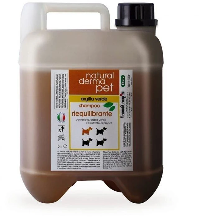 Natural Derma Pet Natural Derma Atstatantis šampūnas šunims su žaliu moliu ir propoliu