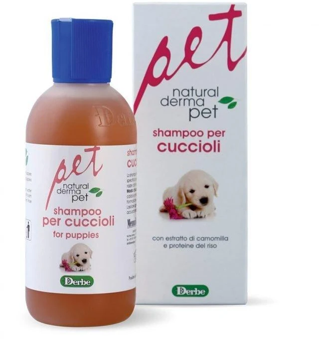 Natural Derma Pet Natural Derma Puppy Šampūnas Raminantis prausiklis su ramunėlėmis