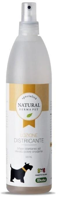 Natural Derma Pet Purškiamasis kondicionierius su pantenoliu nuo susitaršiusių plaukų