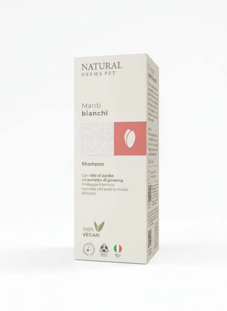 „Natural Derma Pet“ šampūnas šviesiam kailiui su UV apsauga