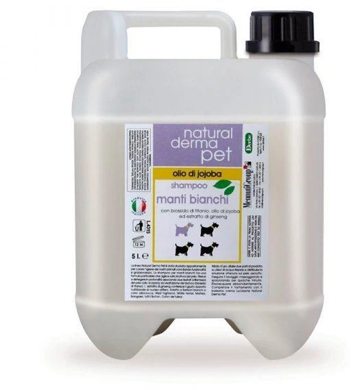 „Natural Derma Pet“ šampūnas šviesiam kailiui su UV apsauga