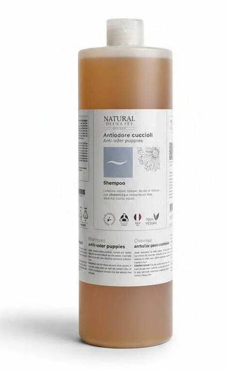 Natural Derma Pet Natural Derma Puppy Šampūnas Raminantis prausiklis su ramunėlėmis