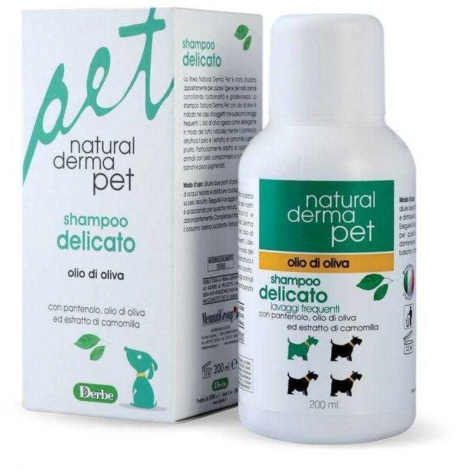 Natural Derma Pet Natural Derma alyvuogių aliejaus šampūnas šunims su ramunėlių ekstraktu