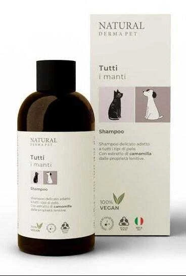 Natural Derma Pet Švelnus ramunėlių šampūnas jautriai kailio odai