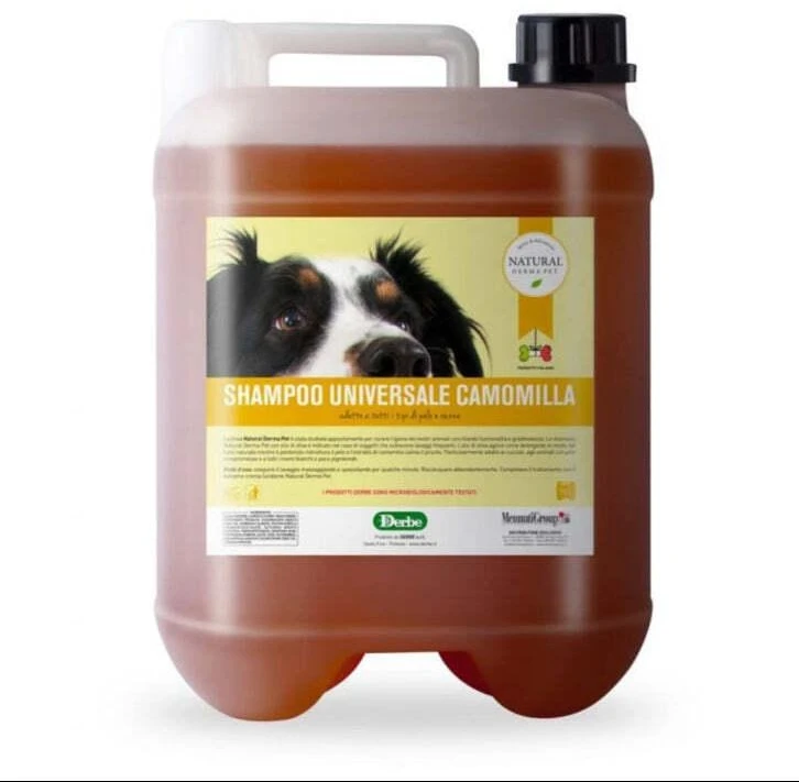 Natural Derma Pet Švelnus ramunėlių šampūnas jautriai kailio odai