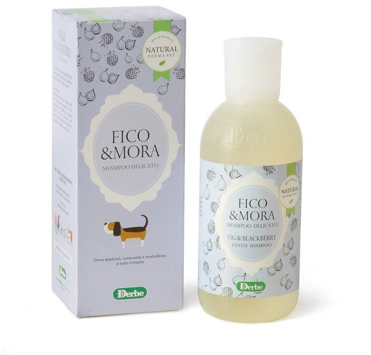 Natural Derma Pet vaisių šampūnas figų ir laukinių gervuogių švelnus valymas