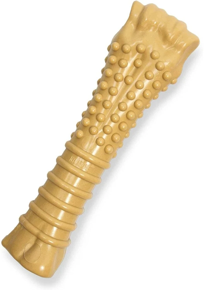 Nylabone Extreme Dura Chew su skonių sviestinio riešuto kaulu – patvarus, didelis kramtomasis žaislas su ilgai išliekančiu skoniu