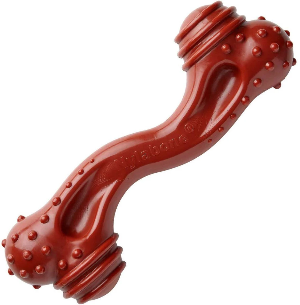 Nylabone Extreme Monster Bone XXL – Patvarus bizonų skonio kramtukas, itin didelis