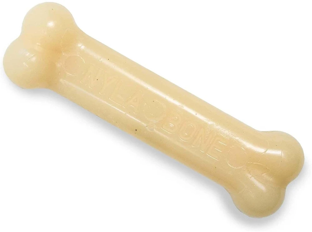 Nylabone Extreme Original kaulas – tvirtas vištienos skonio kramtukas, vidutinio dydžio