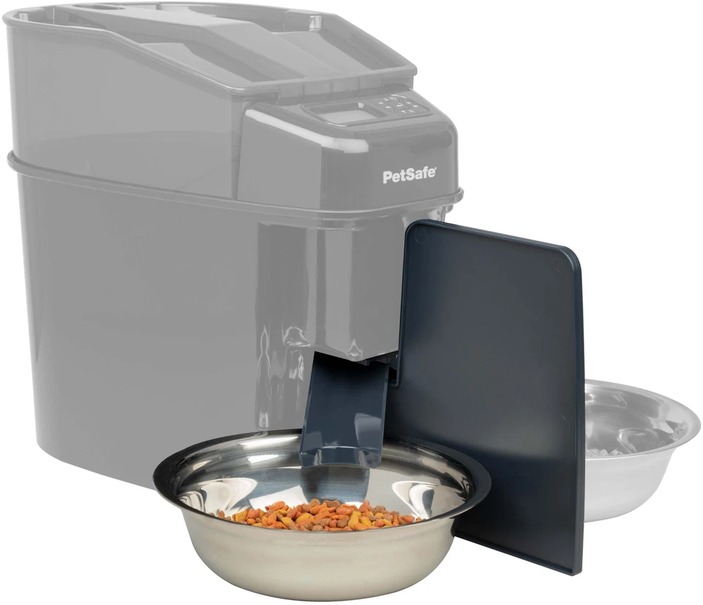 PetSafe 2-Gyvūno Maisto Daliklis – Dviejų Dubenėlių Tvirtinimo Detalė, Suderinama su „Smart Feed“ ir „Healthy Pet“ Lesyklomis