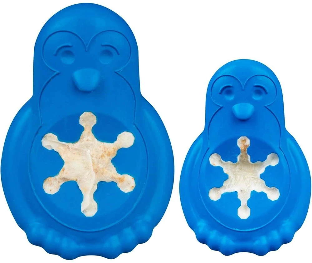 PetSafe Busy Buddy Chilly Penguin Šunų žaislas su šaldytais skanėstais – Patvaraus pingvino dizainas, vidutinis/didelis