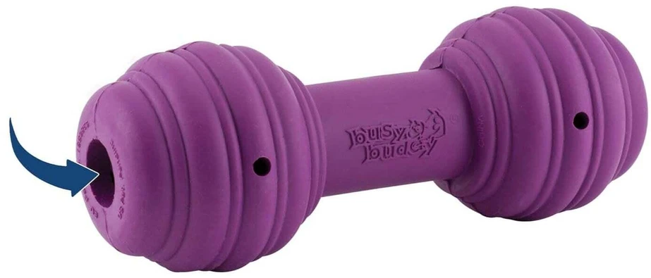 Petsafe Busy Buddy Chuckle guminis kaulas su cypuku dideliems šunims