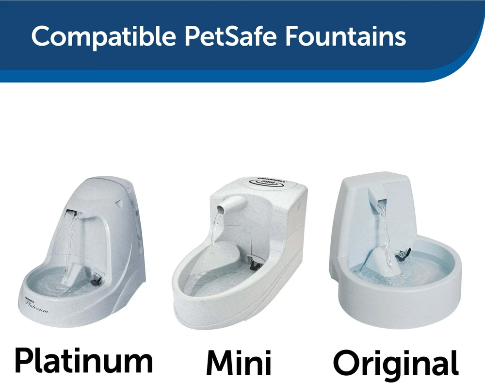 Petsafe Drinkwell Premium Replacement Charcoal Filters anglies filtrai Drinkwell girdykloms 3vnt