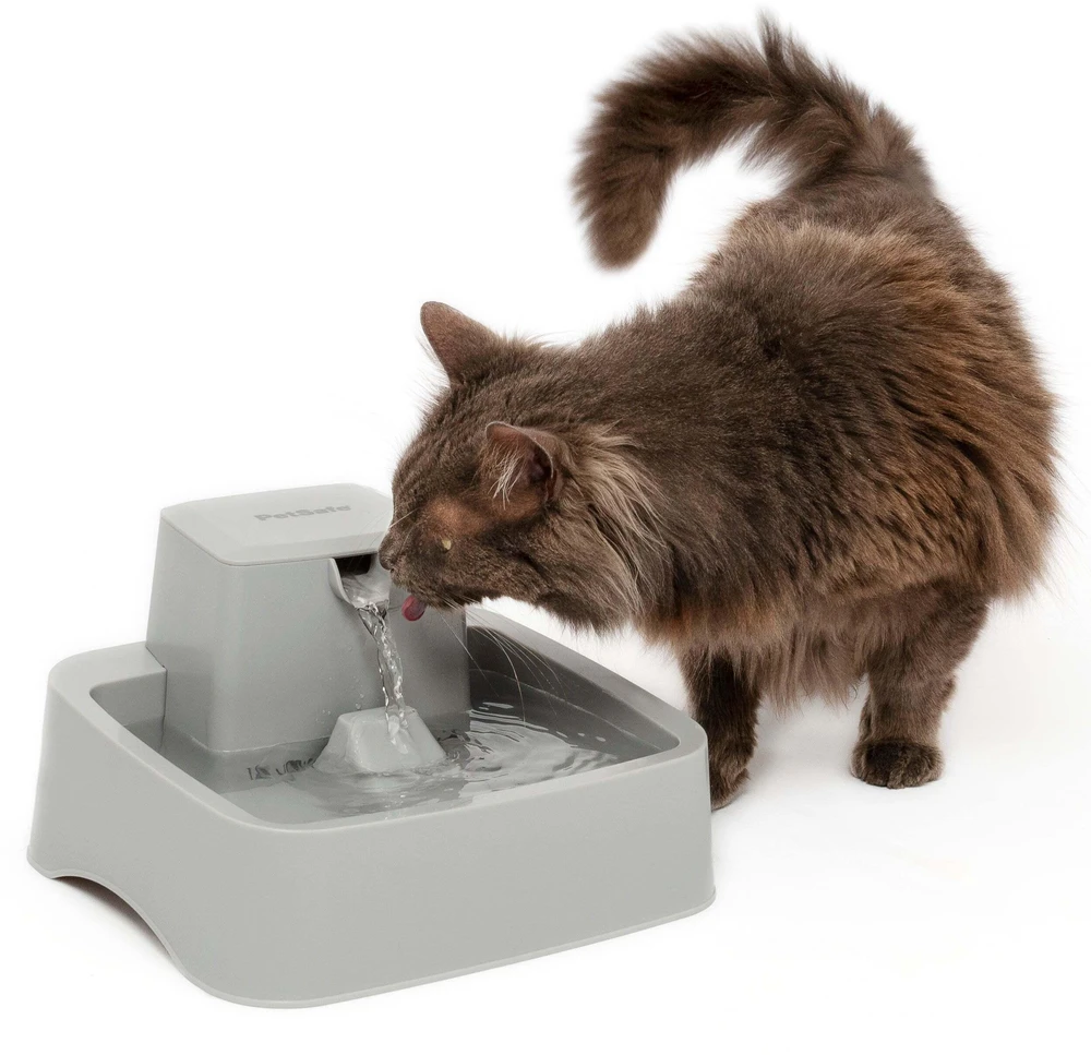 PetSafe Drinkwell vandens fontanėlis – vidutinės talpos, tylus srautas, lengvai valomas dizainas