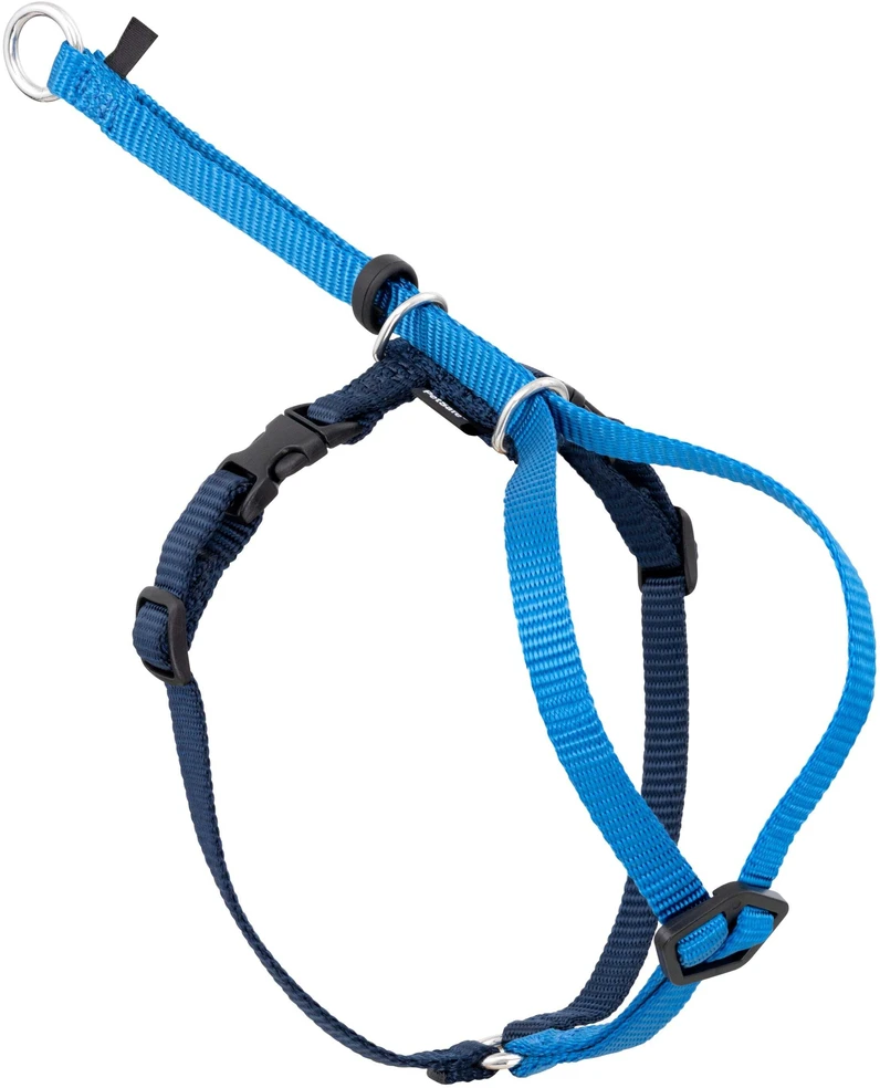 PetSafe Easy Walk katės diržas – Karališkai mėlynas bungee diržas ir pavadėlis, mažas dydis