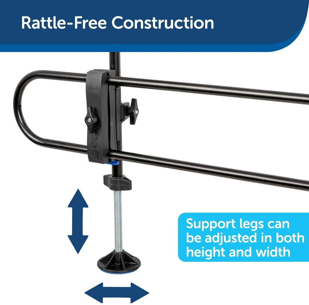 PetSafe Happy Ride Metal Dog Barrier – Reguliuojamas automobilio grotelių atskyrimas, patvari plieno konstrukcija