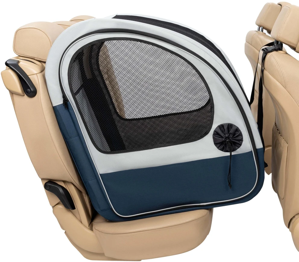 PetSafe Happy Ride sulankstamas kelioninis transportavimo dėklas – didelė automobilinė kėdutė, lengvas dizainas, iki 27 kg