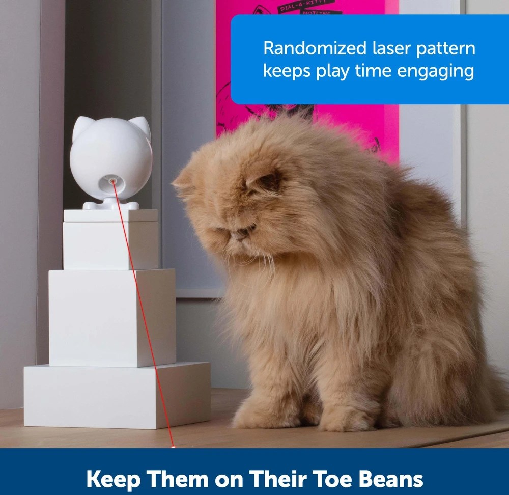 PetSafe Dancing Dot - automatinis lazerinis žaislas katėms