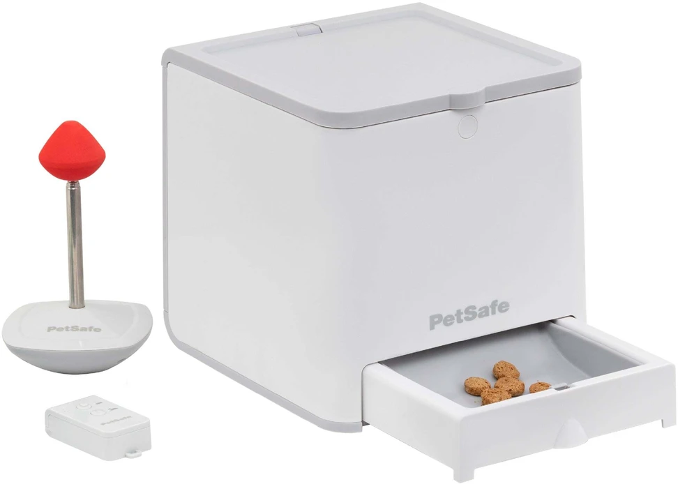 PetSafe Mokomasi & apdovanokite nuotolinio atlygio treniruoklis – Automatinis skanėstų dozatorius, interaktyvus treniruočių įrankis