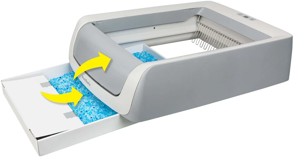 PetSafe ScoopFree® 1,5 kačių kraiko dėžutė su gaubtu