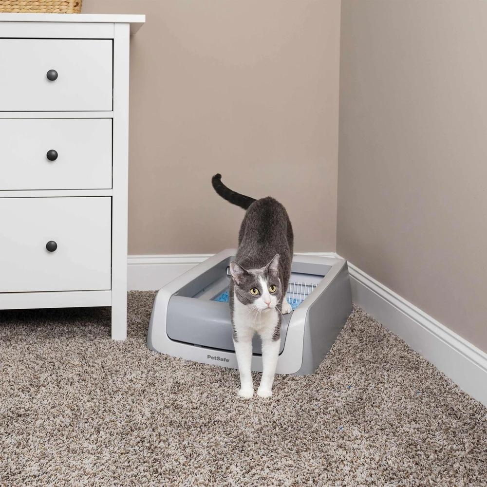 PetSafe ScoopFree® 1,5 kačių kraiko dėžutė su gaubtu