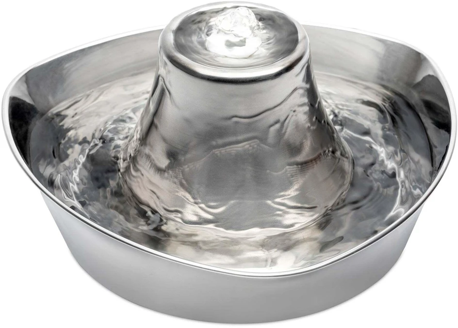 PetSafe Drinkwell 360 1,8 l vandens talpos nerūdijančio plieno girdykla - fontanas skirta katėms ir šunims girdyti