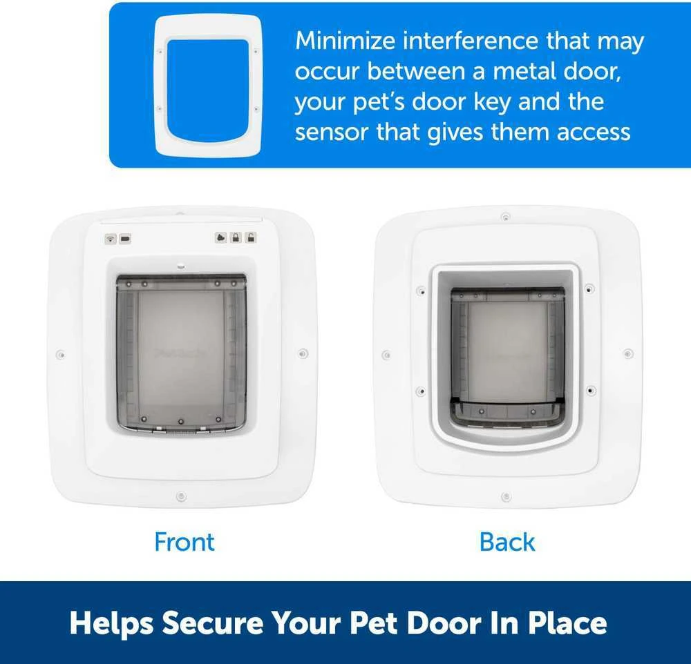 PetSafe Išmanusis durų adapteris – vidutinio dydžio, saugiai priglundantis prie „SmartDoor“ sistemų