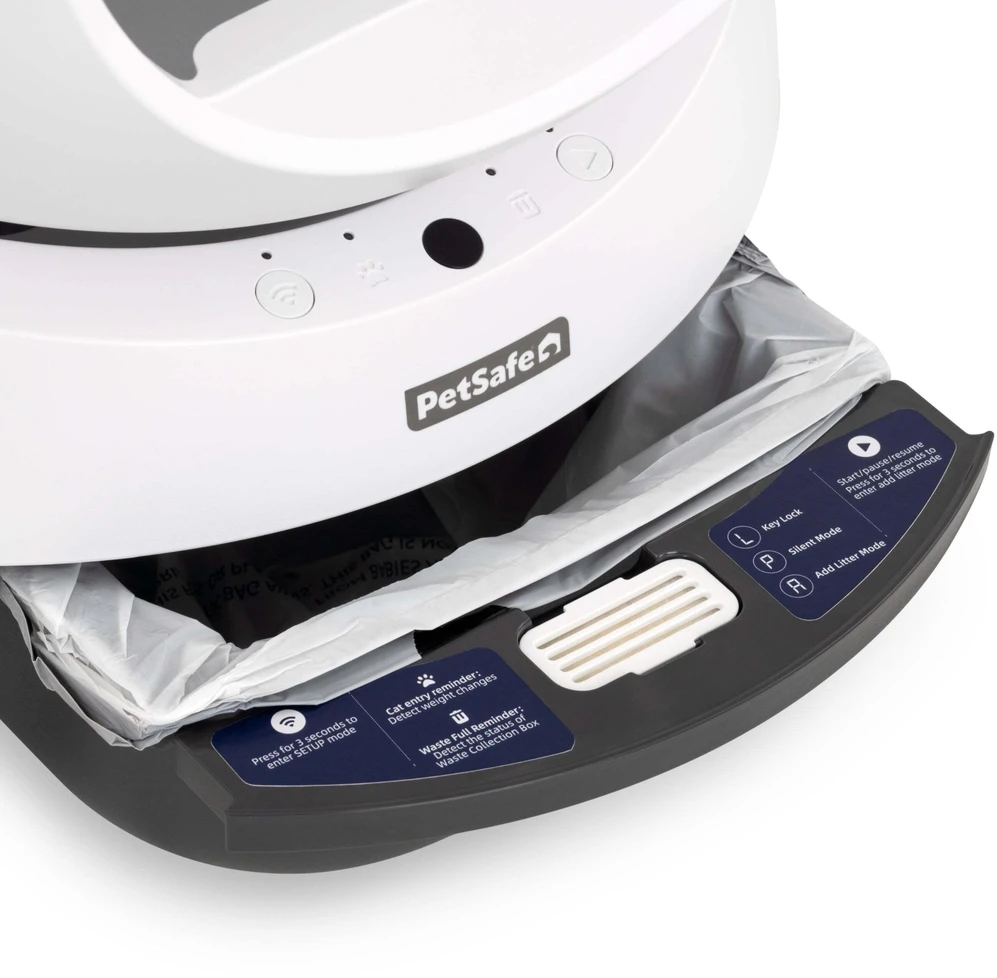 PetSafe SmartSpin pakaitinio kvapo absorberio katės tualetui – Dvigubas komplektas, ilgai išliekanti kvapo kontrolė