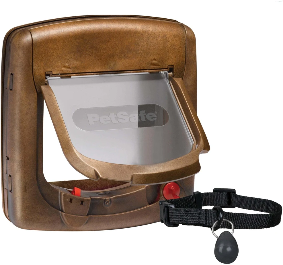 PetSafe Staywell Magnetic Deluxe katės durys „– Saugios baltos durys su magnetine fiksavimo sistema