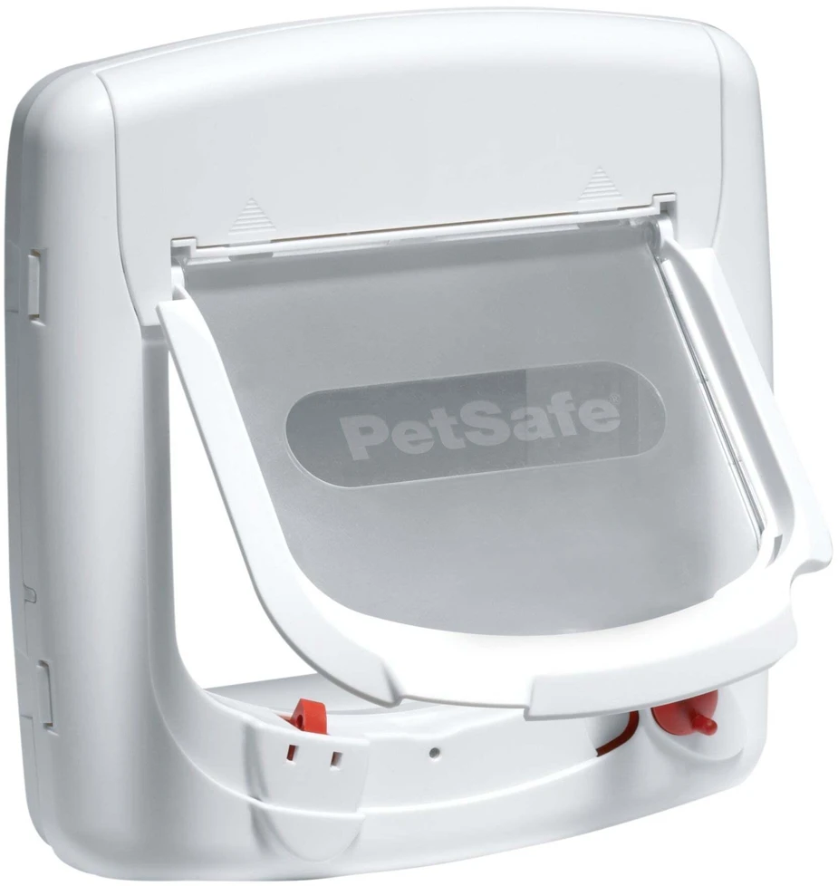 PetSafe Staywell Magnetic Deluxe katės durys „– Saugios baltos durys su magnetine fiksavimo sistema