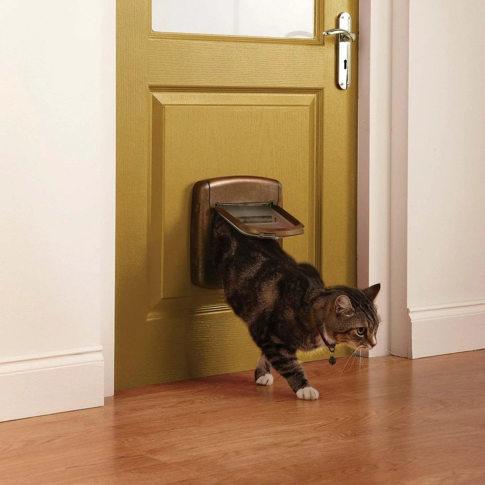 PetSafe Staywell Magnetic Deluxe katės durys „– Saugios baltos durys su magnetine fiksavimo sistema