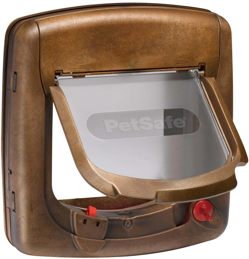 PetSafe Staywell Magnetic Deluxe katės durys „– Saugios baltos durys su magnetine fiksavimo sistema