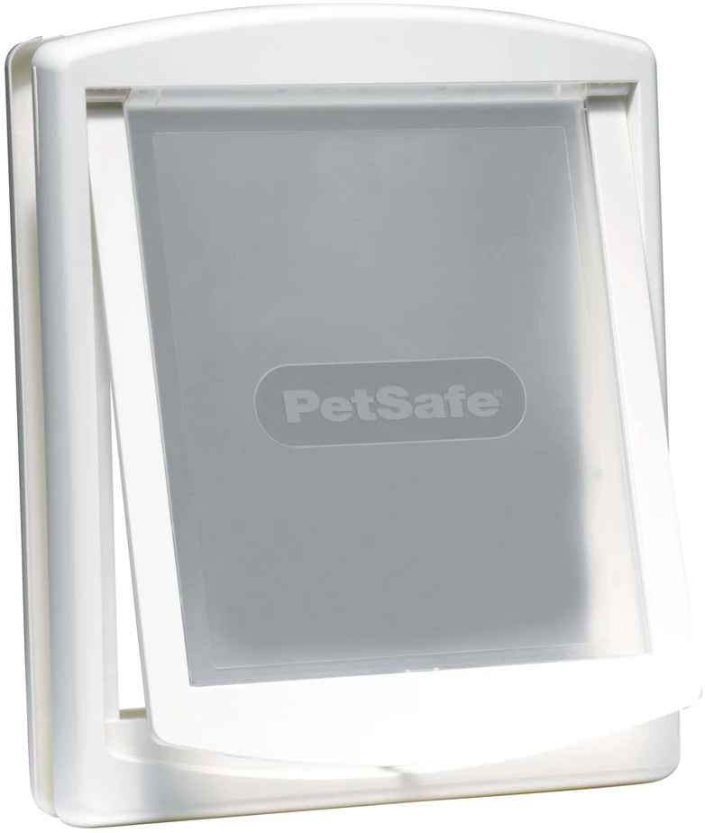 PetSafe Staywell Original 2 krypčių naminių gyvūnėlių durelės Baltos – Klasikinis mažas dydis, patvarus atvartų dizainas