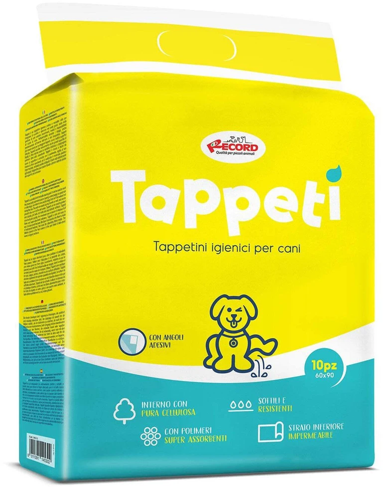 Be Prekinio Zenklo Record Absorbentiniai treniruočių kilimėliai 60x90cm – Ypač dideli, nepralaidūs, 10 vnt. pakuotė