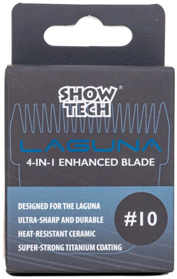 Show Tech 4in1 Enhanced Laguna Blade No. 10 – Reguliuojamas tikslumo ašmenys, pjovimo diapazonas 0,6–2,2 mm