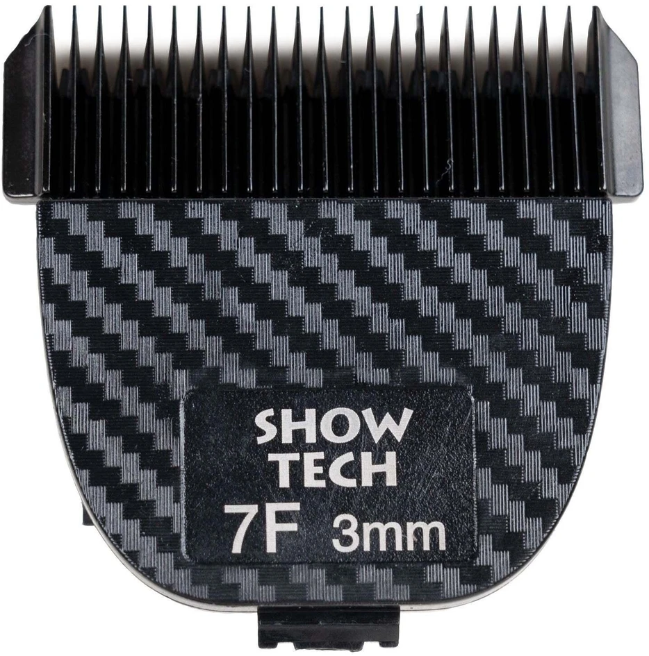 Show Tech 4in1 patobulinta Laguna ašmenų Nr. 7F – tiksli plieno pakeitimo galvutė, 3 mm pjovimo ilgis