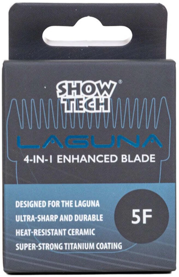 Show Tech 4in1 patobulumas Laguna Blade Nr. 5F – Tikslumo plieno keičiamasis ašmenys, 6 mm pjovimo ilgis