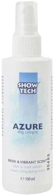 Show Tech Azure kvepalai šunims – gaivus vandens aromatas, 100 ml ilgai išliekančios formulės